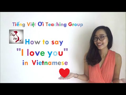 I love you in Vietnamese