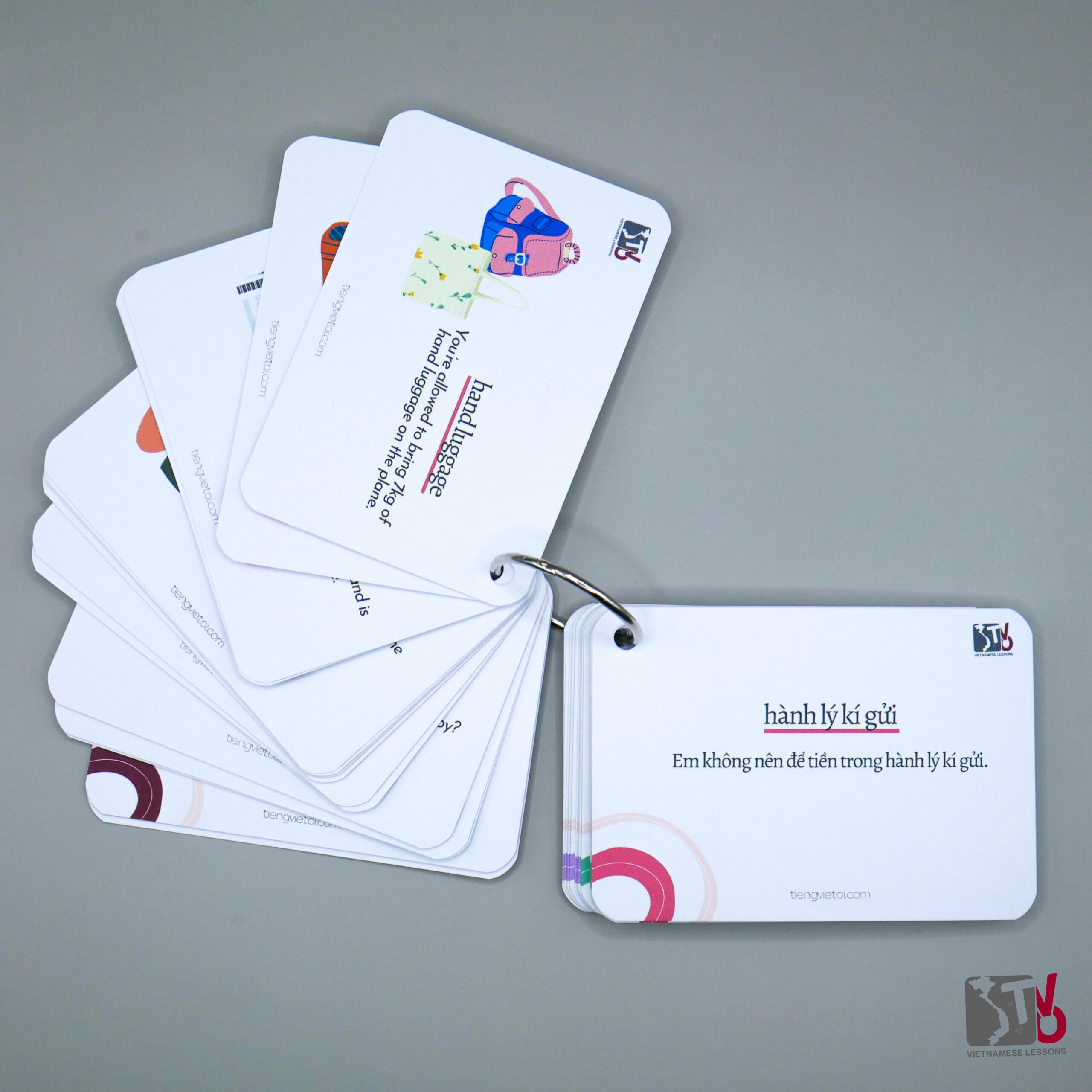 Travels Flashcards - Tieng Viet Oi