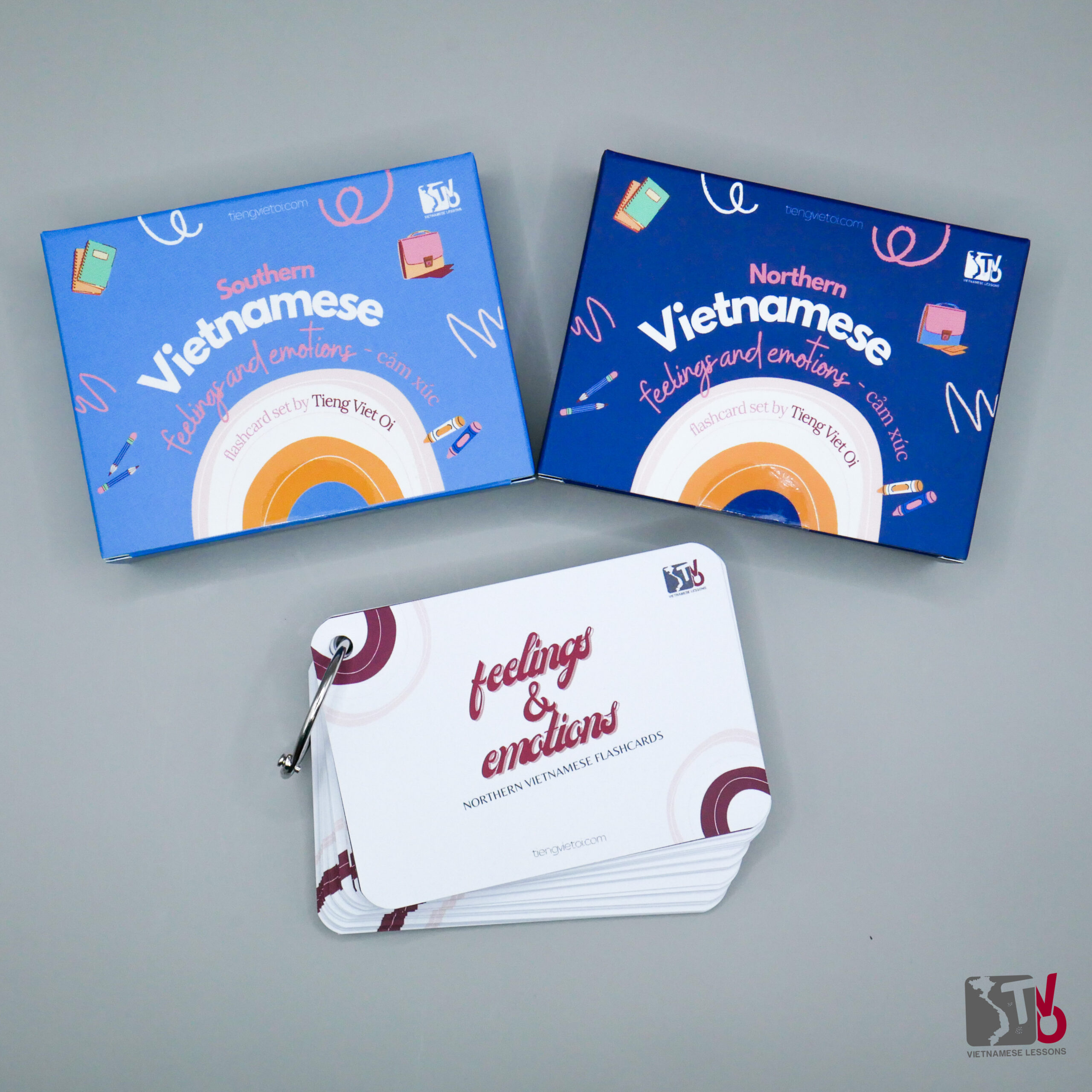 Feelings & Emotions Flashcards - Tieng Viet Oi